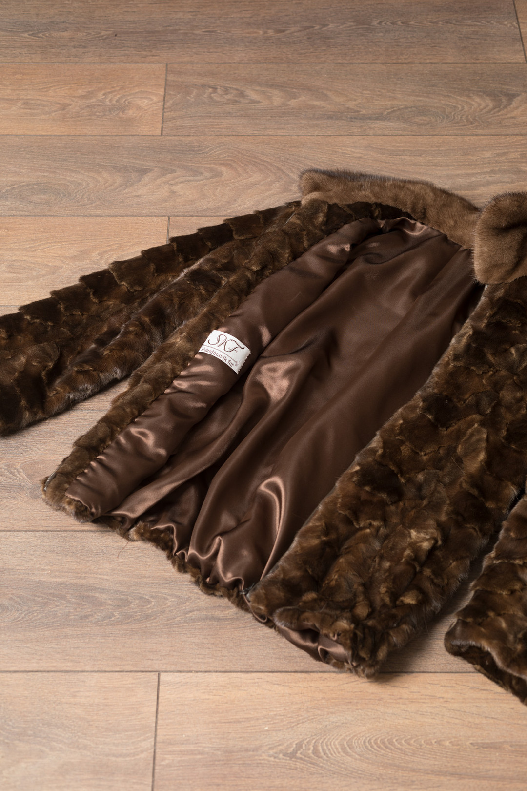 Mink Fur Bomber Jacket Sizes M/L