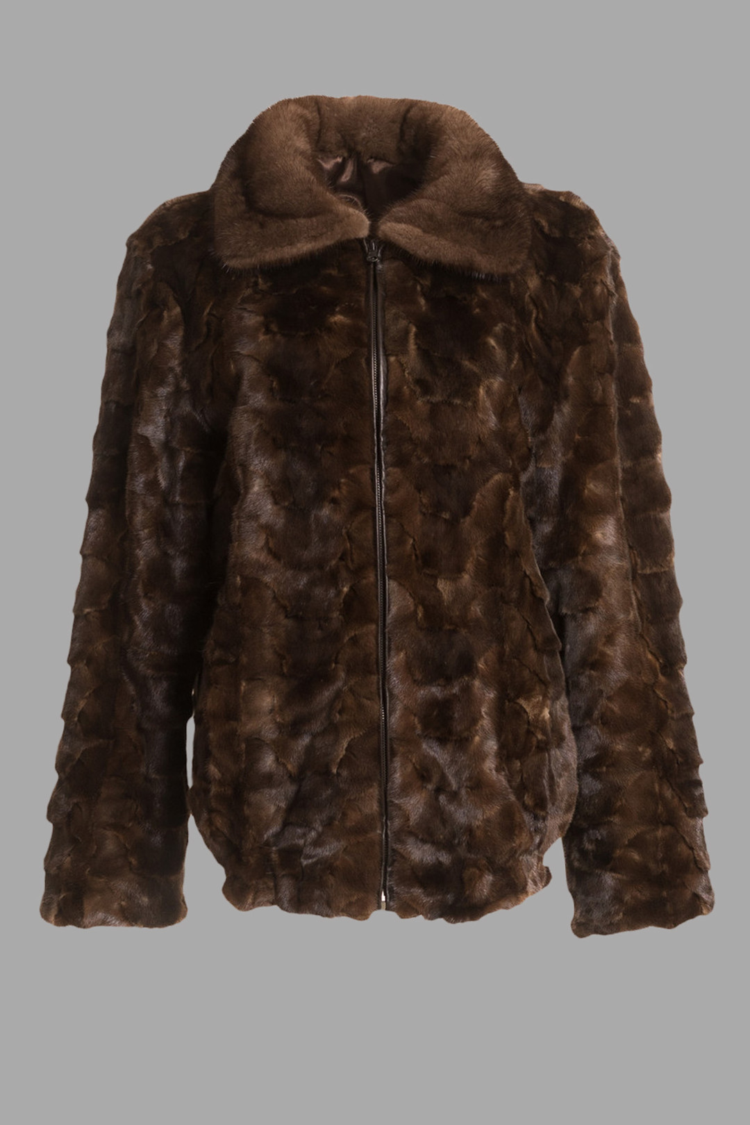  Men's  Mink Fur Bomber Jacket  Sizes M/L