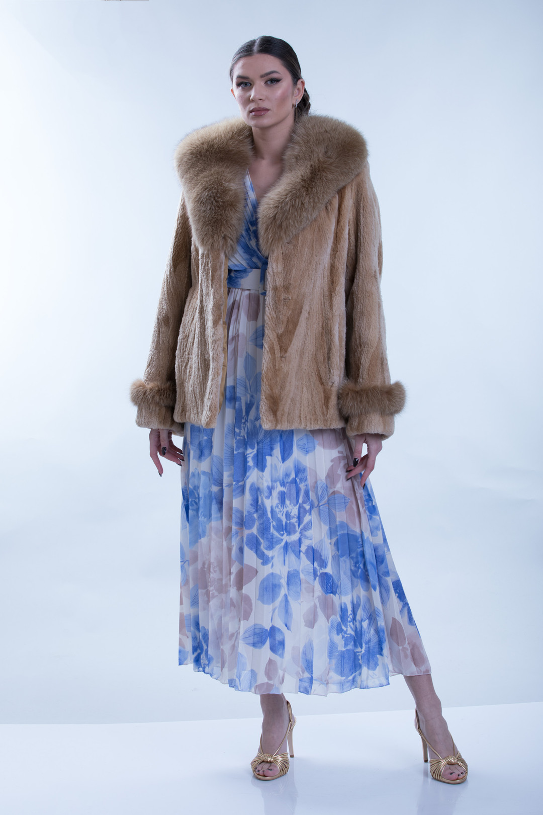 Tan Mink Fur Coat Ashanti Tan Mink Fur Coat Ashanti