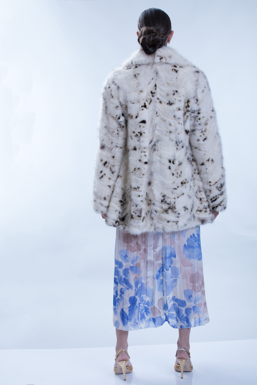 White Spotted Mink Jacket White Spotted Mink Jacket