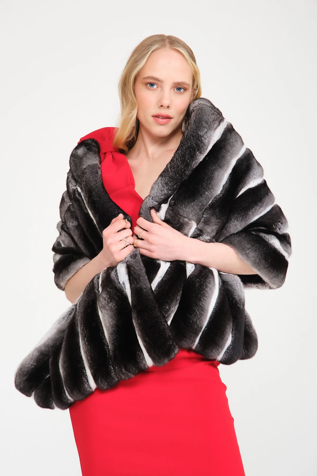 Chinchilla Fur Shawl Chinchilla Fur Shawl