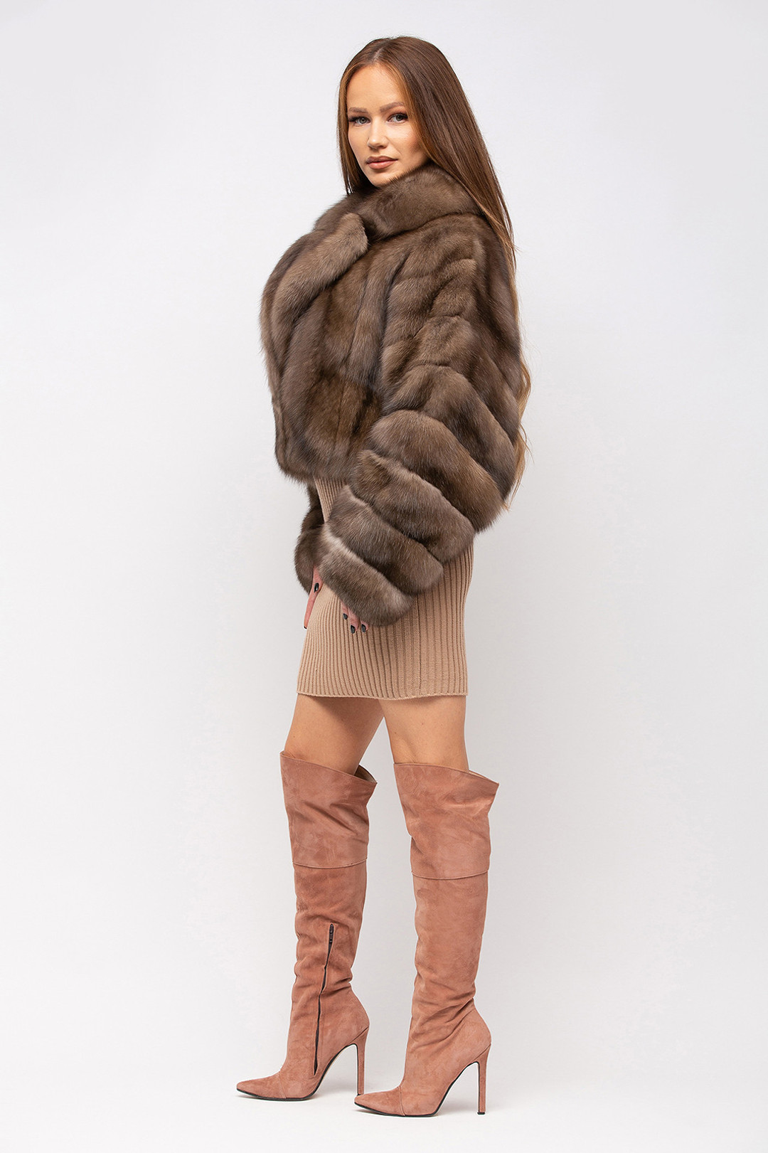 Sable Fur Jacket Birgetta