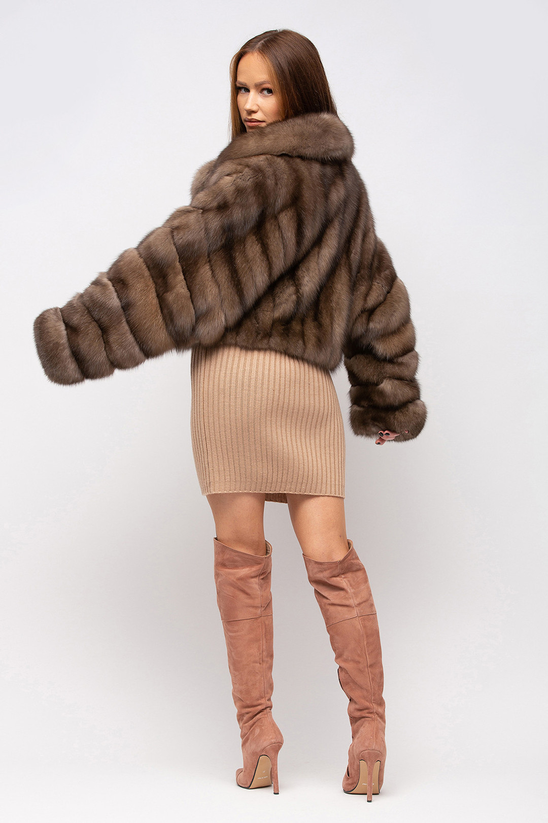 Sable Fur Jacket Birgetta