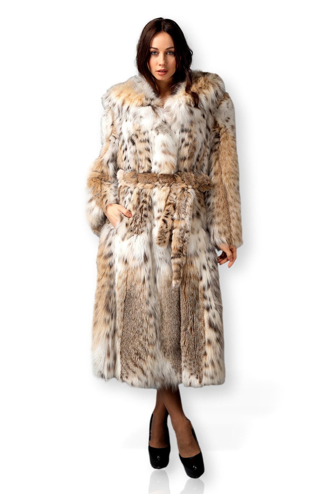 Lynx Coat Yuna Hooded Lynx Coat Yuna Hooded