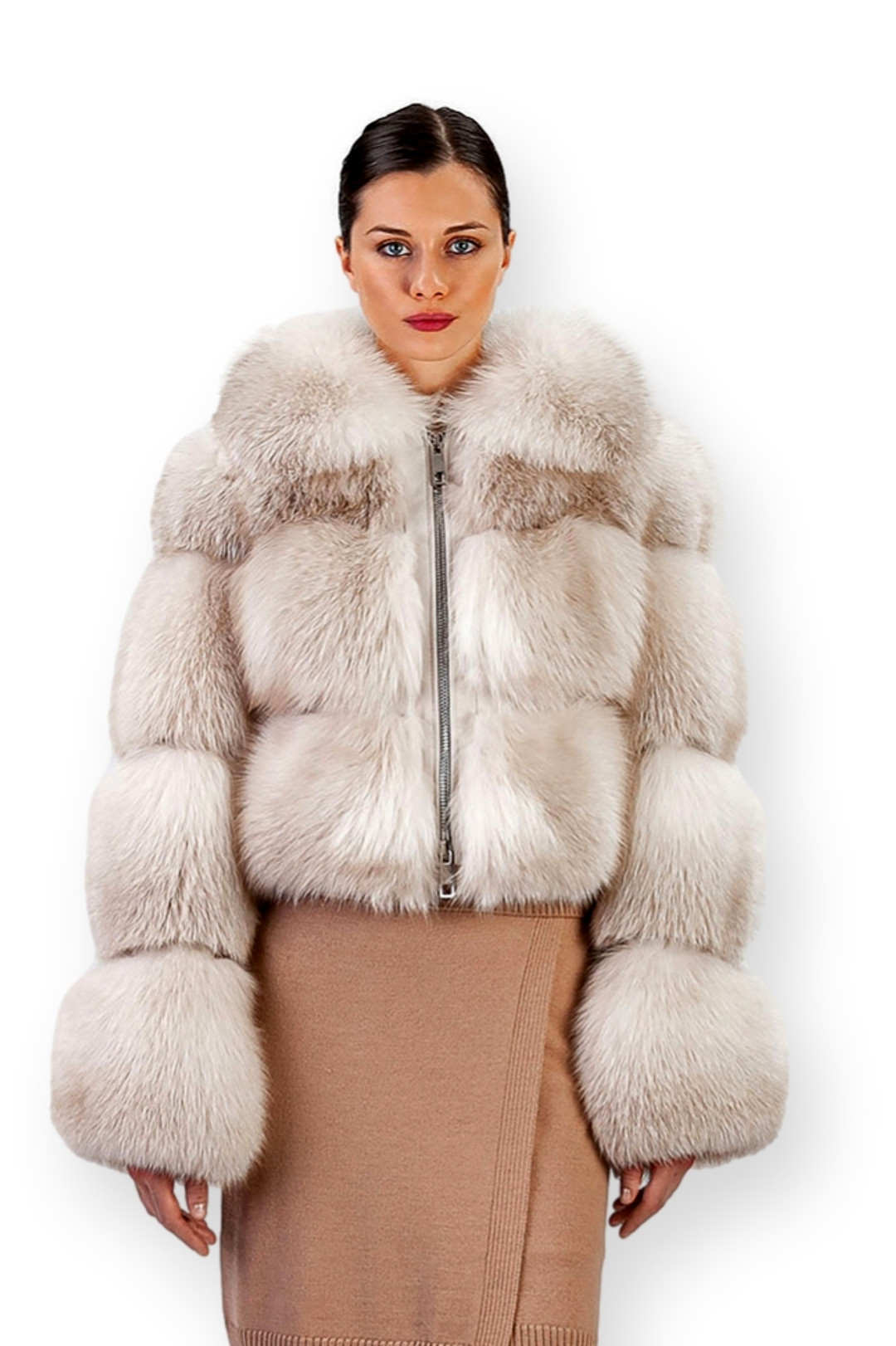 Palomino Frost Fox Bomber Front Palomino Frost Fox Bomber Front