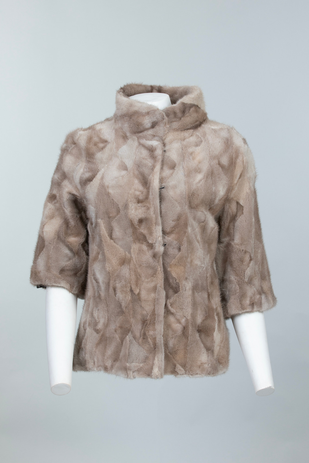 Beige Mink Jacket Fur Felicia Sizes S/M