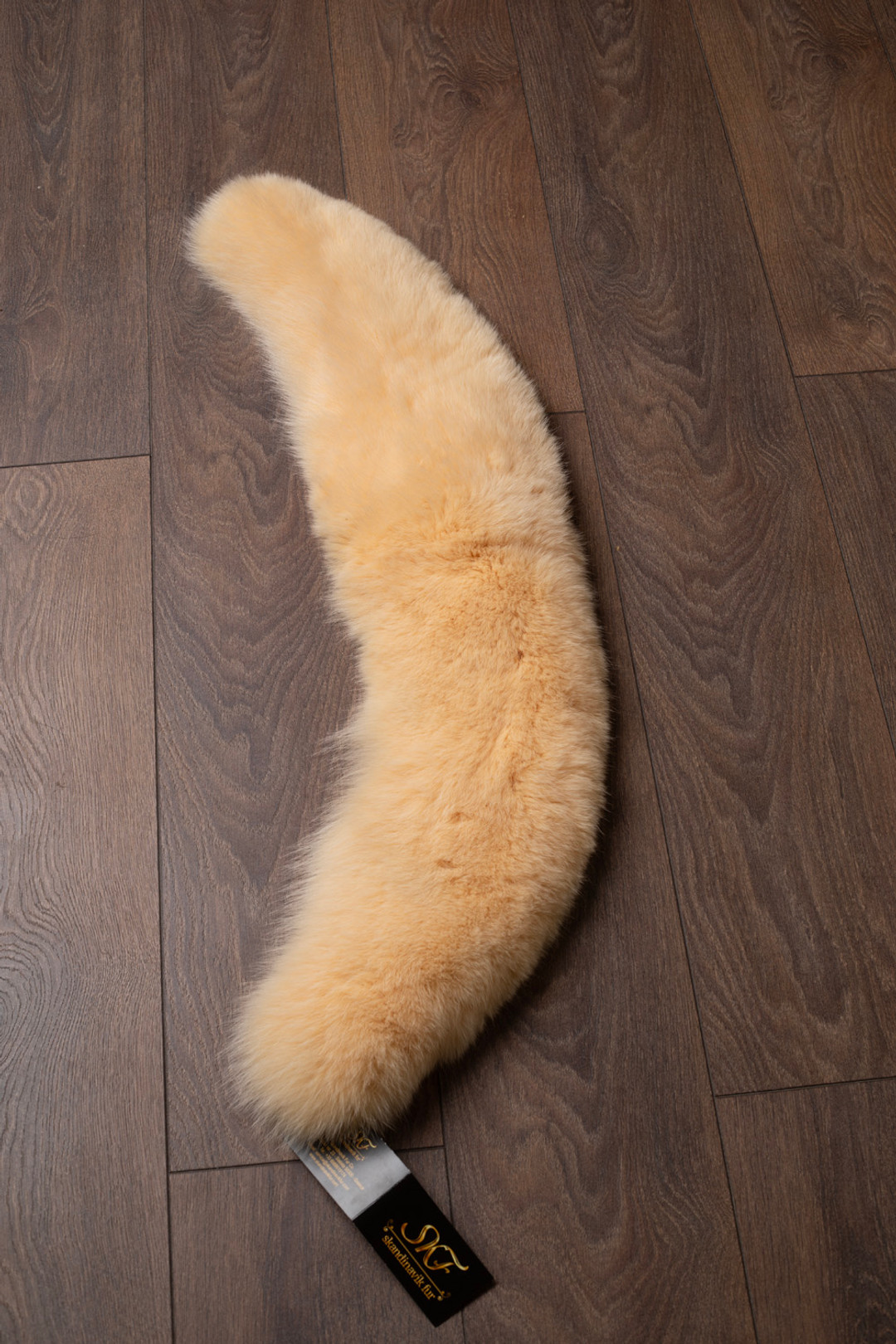 Light Brown Fox Fur Collar  Light Brown Fox Fur Collar