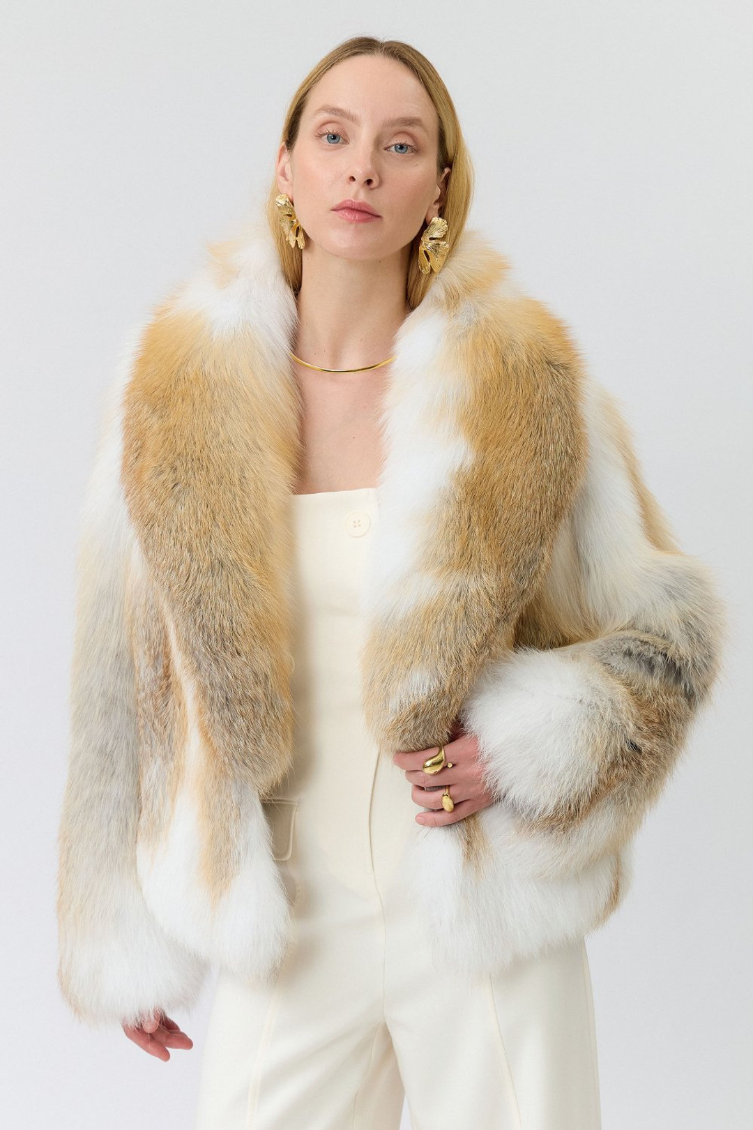 Fox Fur Coat Sunkiss 