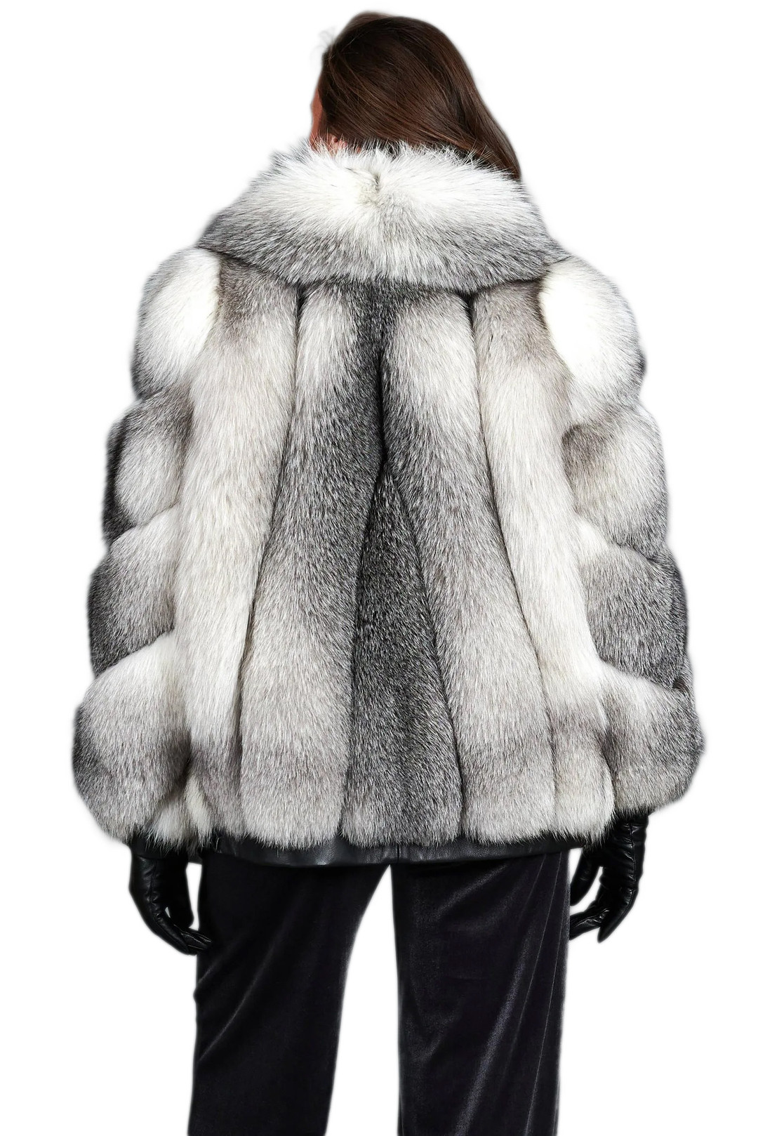 Platinum Fox Fur Jacket Sonnet