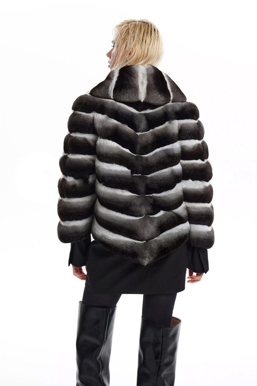 Chinchilla Fur Coat Shaya