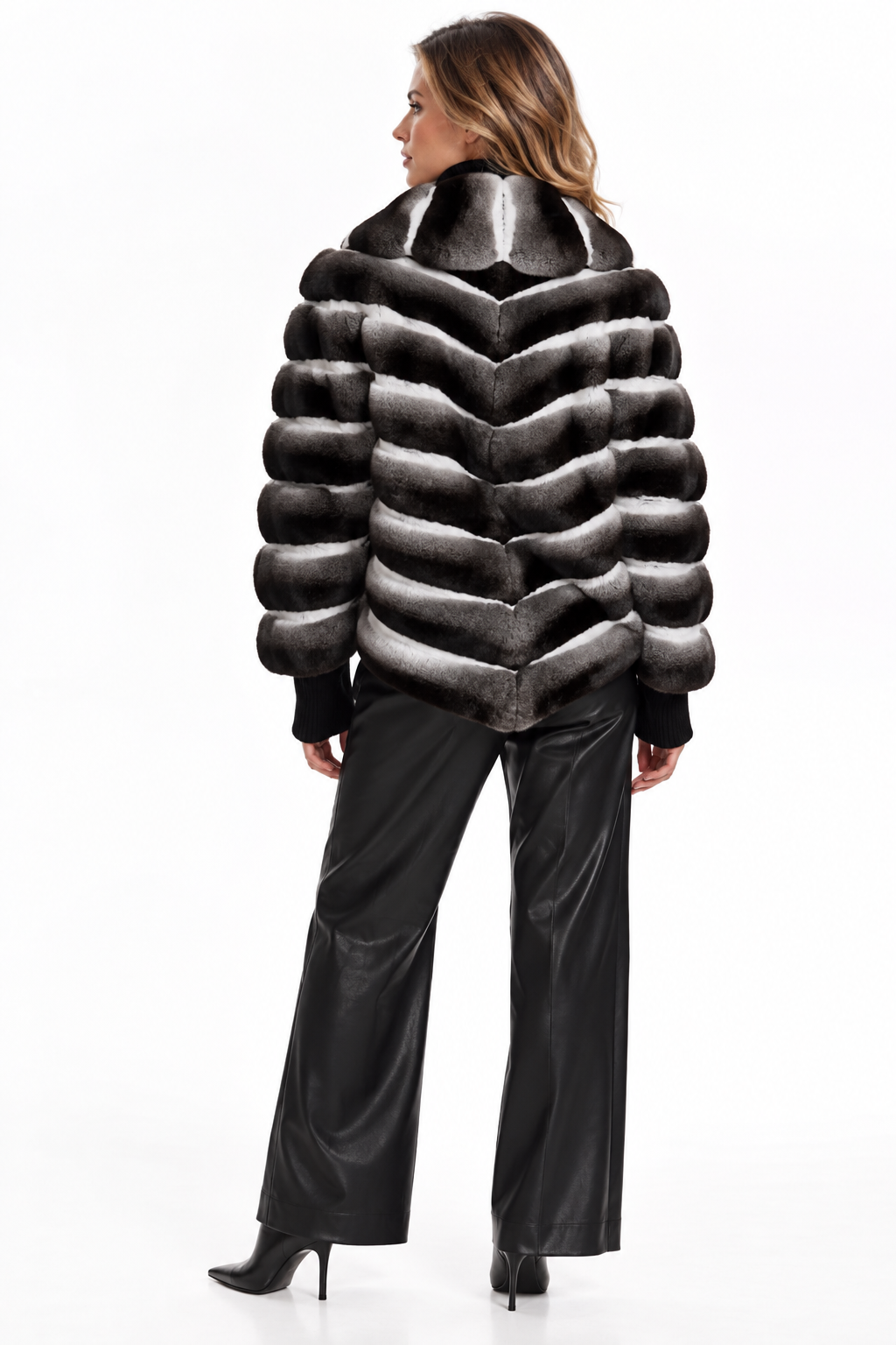 Chinchilla Fur Coat Shaya