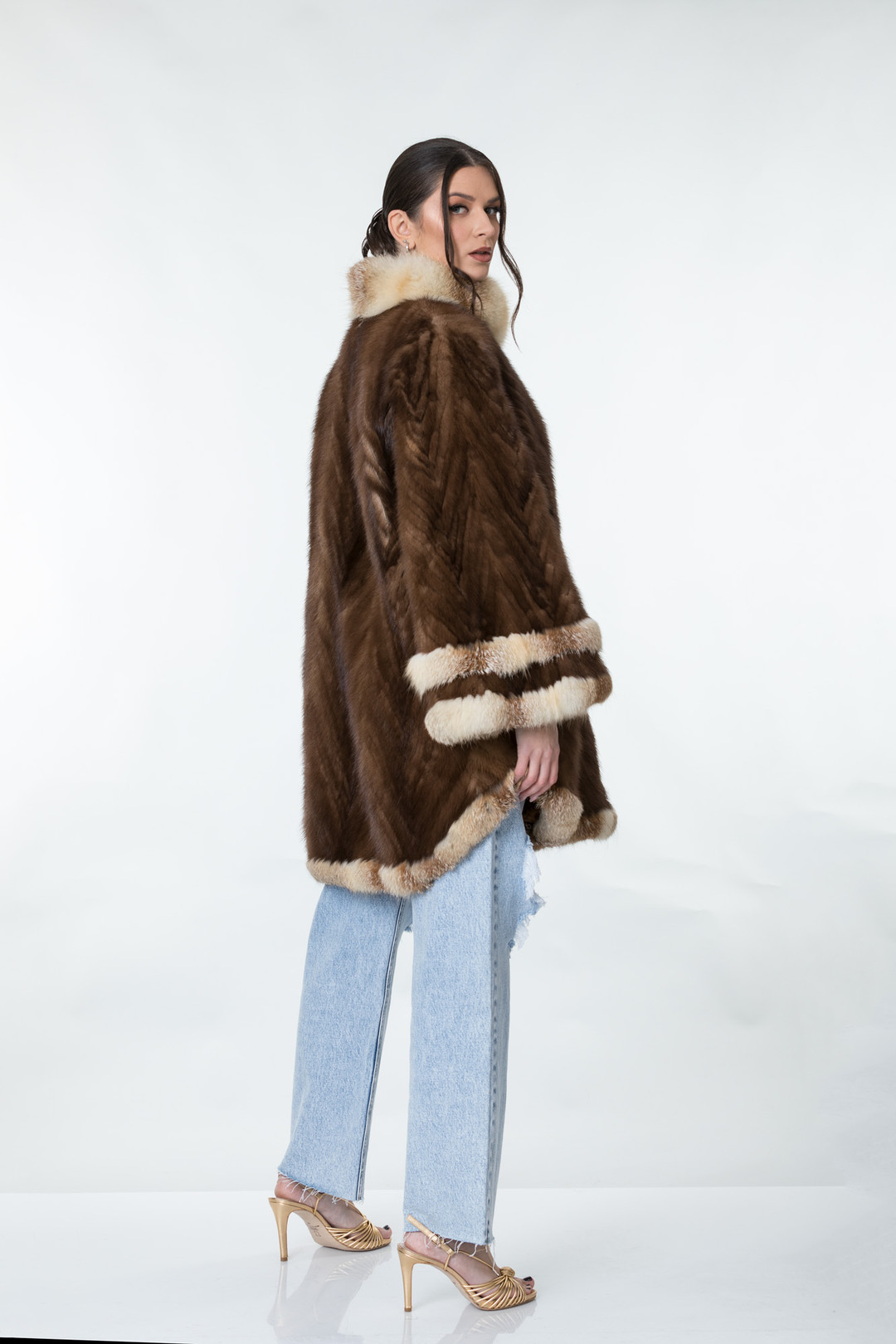  Demi-Buff Mink Coat Nora  Sizes XS/S