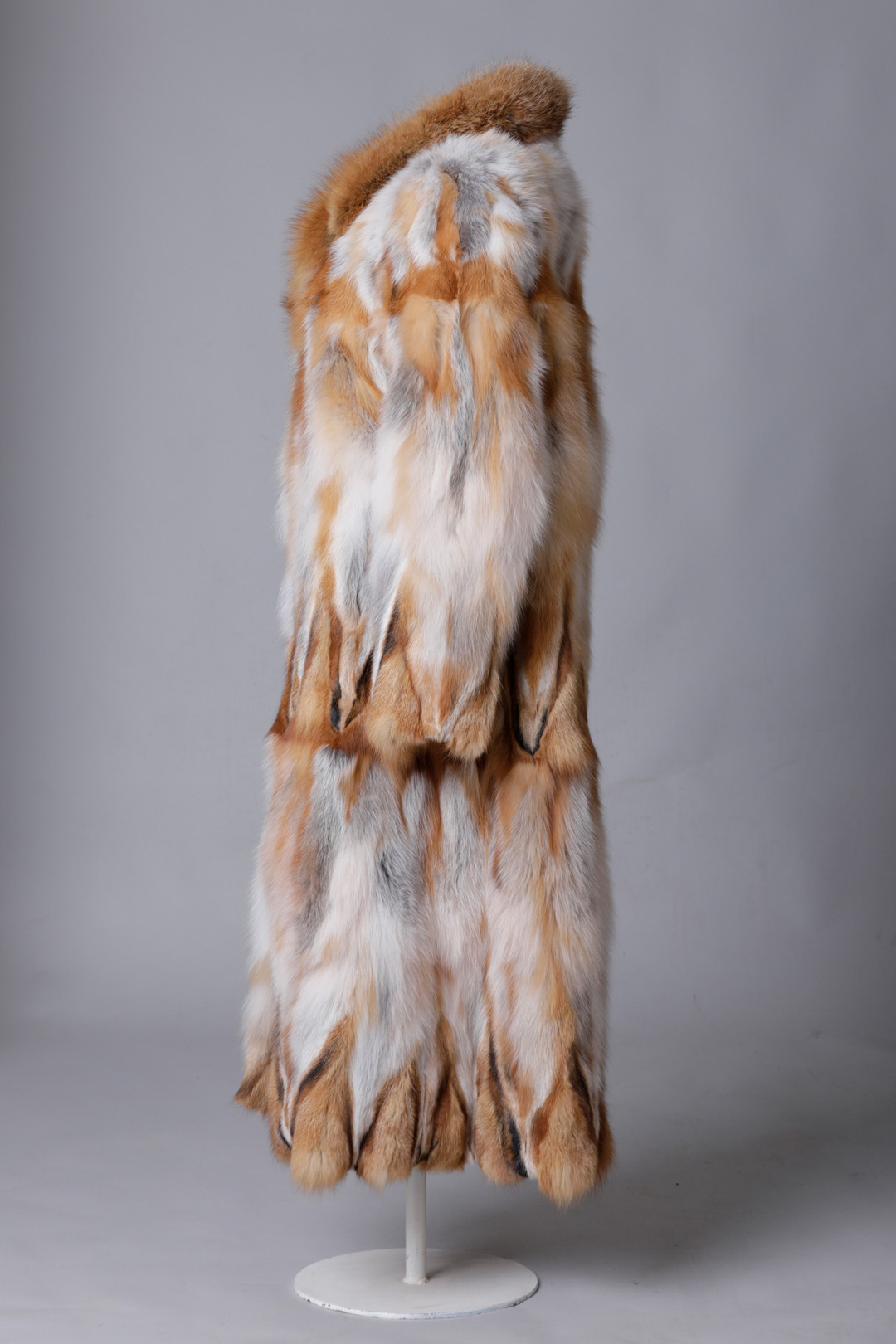  Mens Long Red   Fox Fur Coat  All sizes