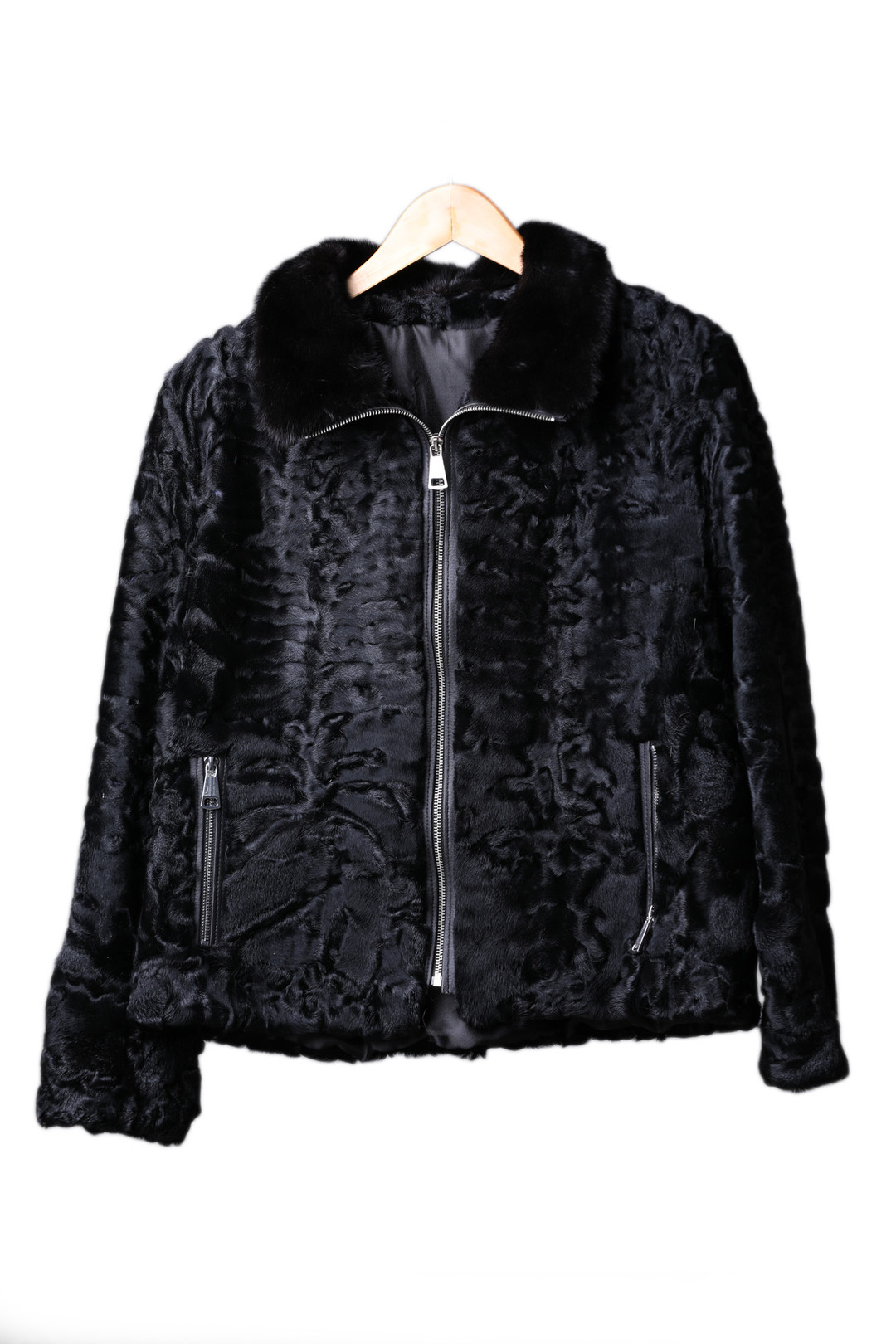 Black Persian Fur Jacket  