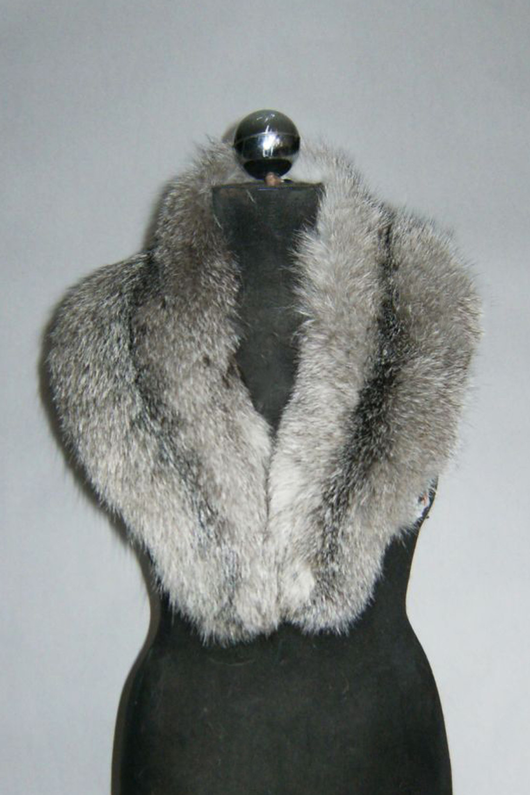Silver Fox Fur Collar  Women's Silver Fox Fur Collar  Women's