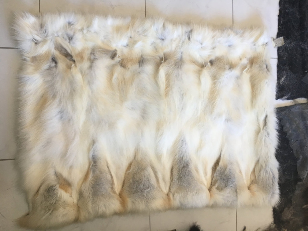 Golden fox Sectional Fur Plate triangular design