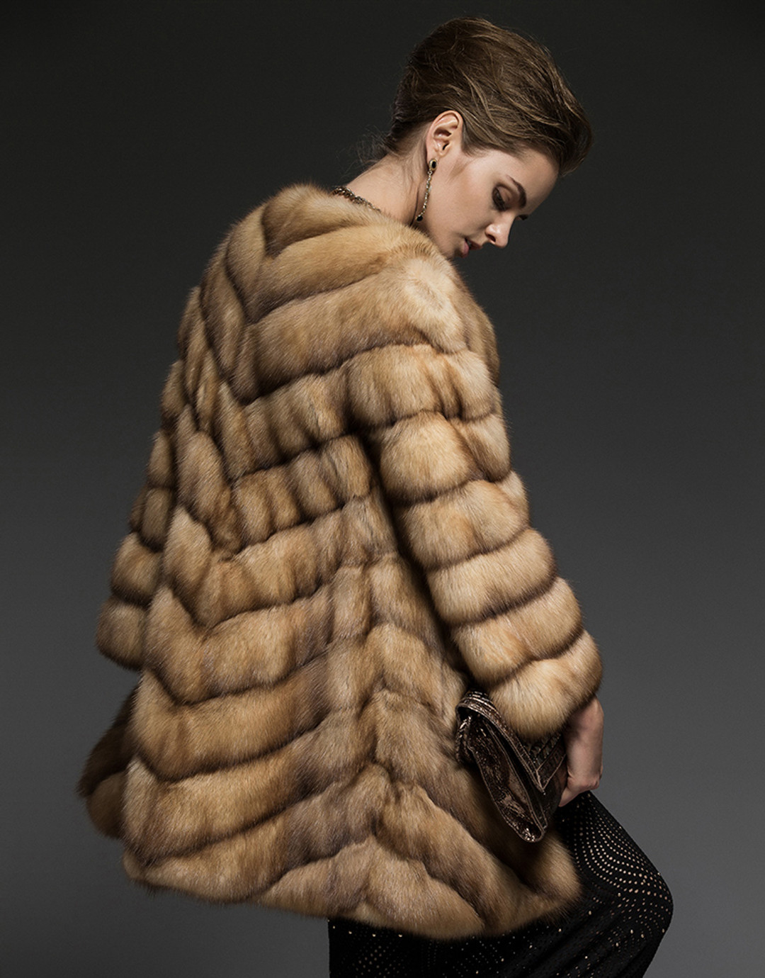 V-shape  Sable Fur  Stroller V-shape  Sable Fur  Stroller