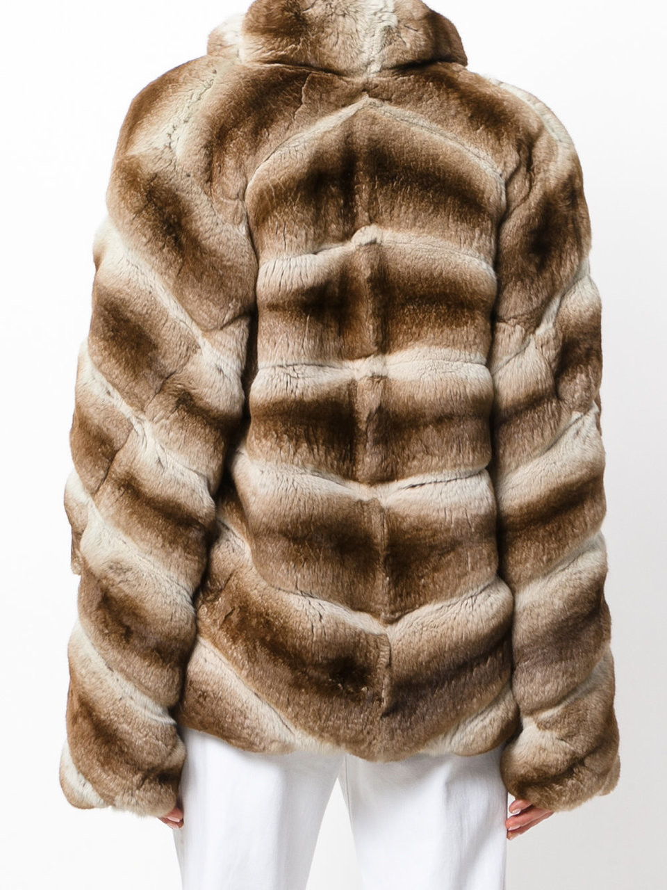 Short Chinchilla Fur Jacket | SKANDINAVIK FUR