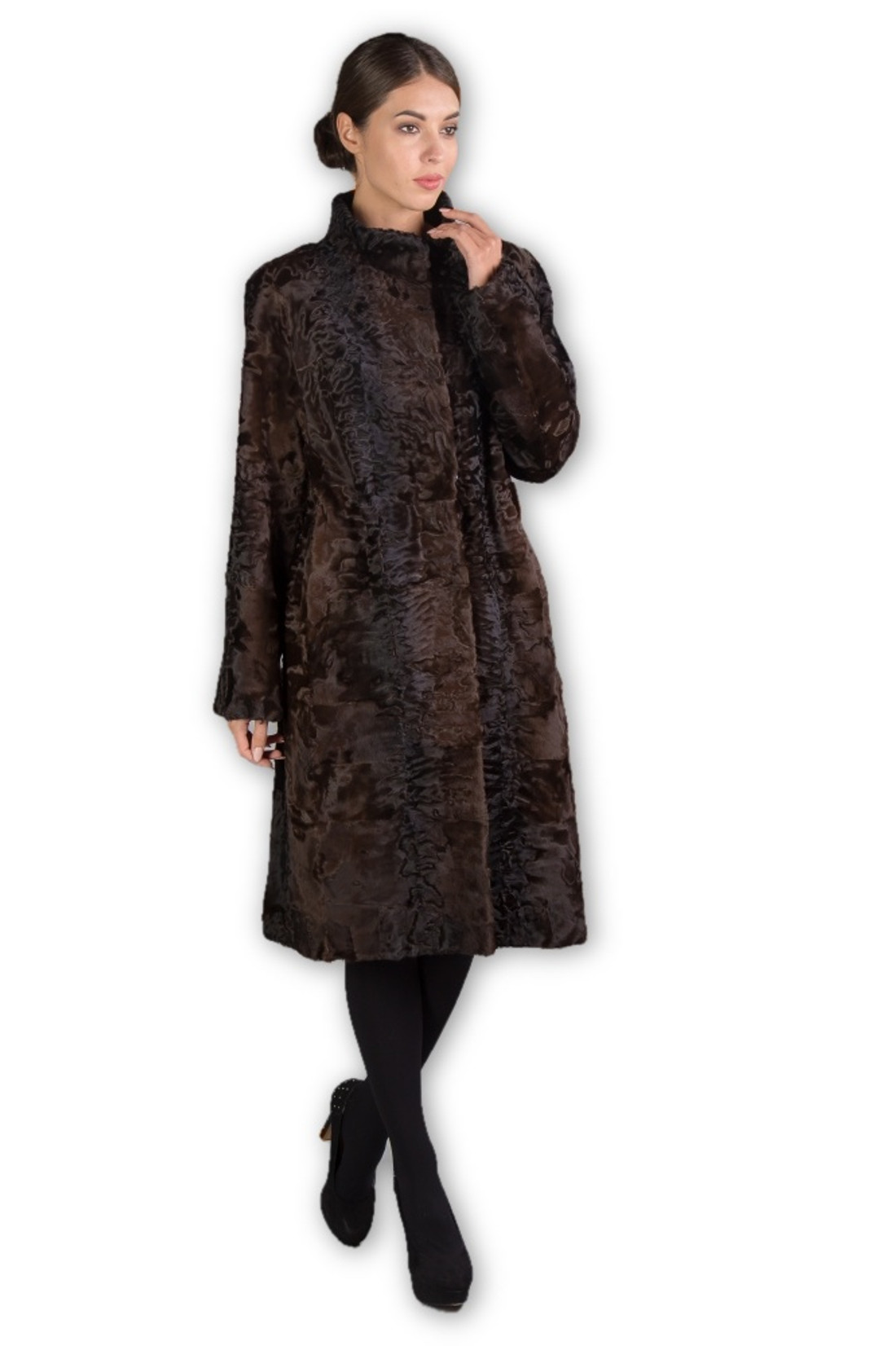 brown swakara fur coat brown swakara fur coat