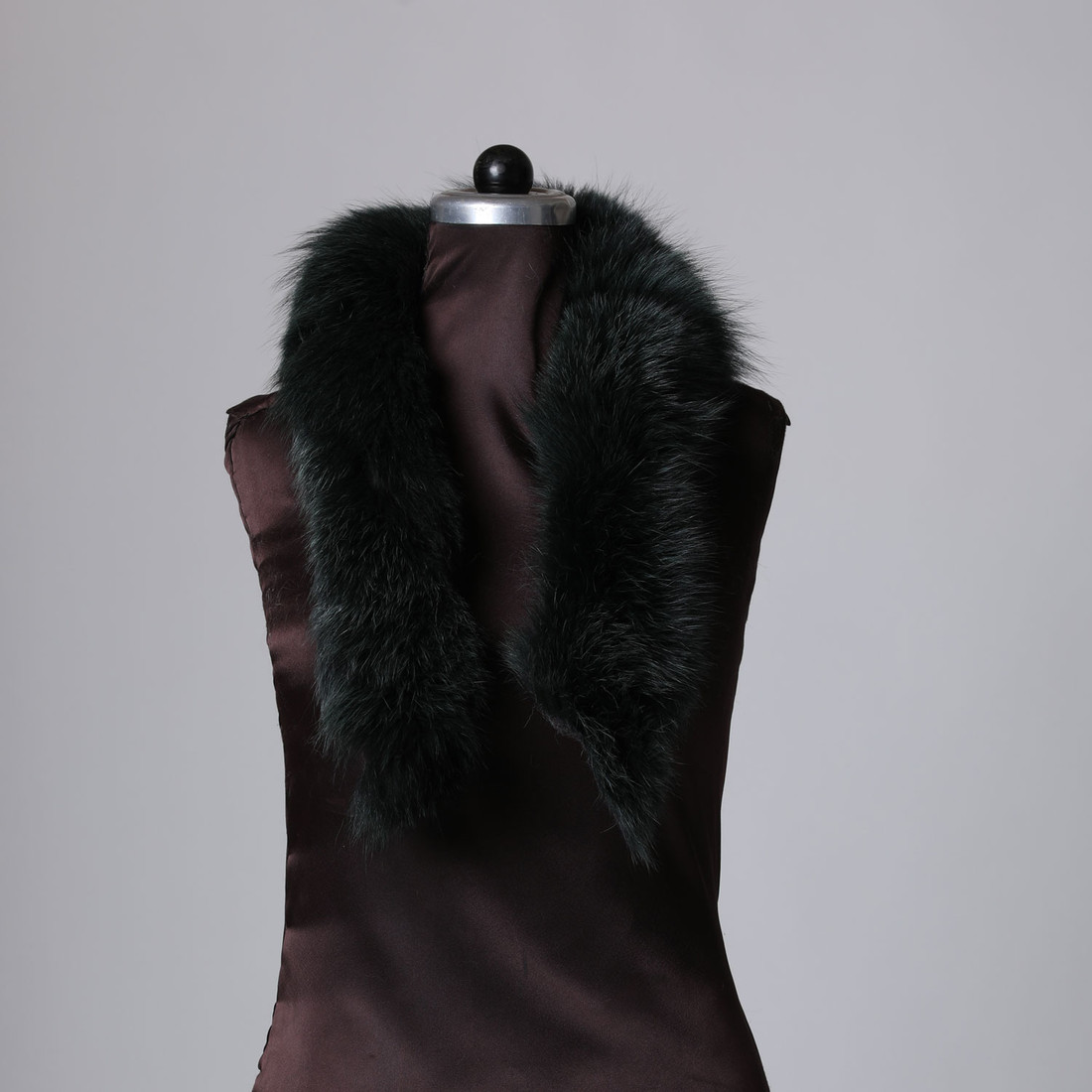 Olive Green Fox Trim Olive Green Fox Trim