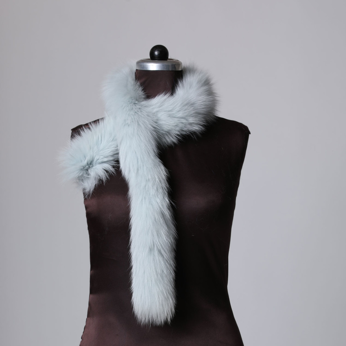 Pale Blue Fox Trim Pale Blue Fox Trim