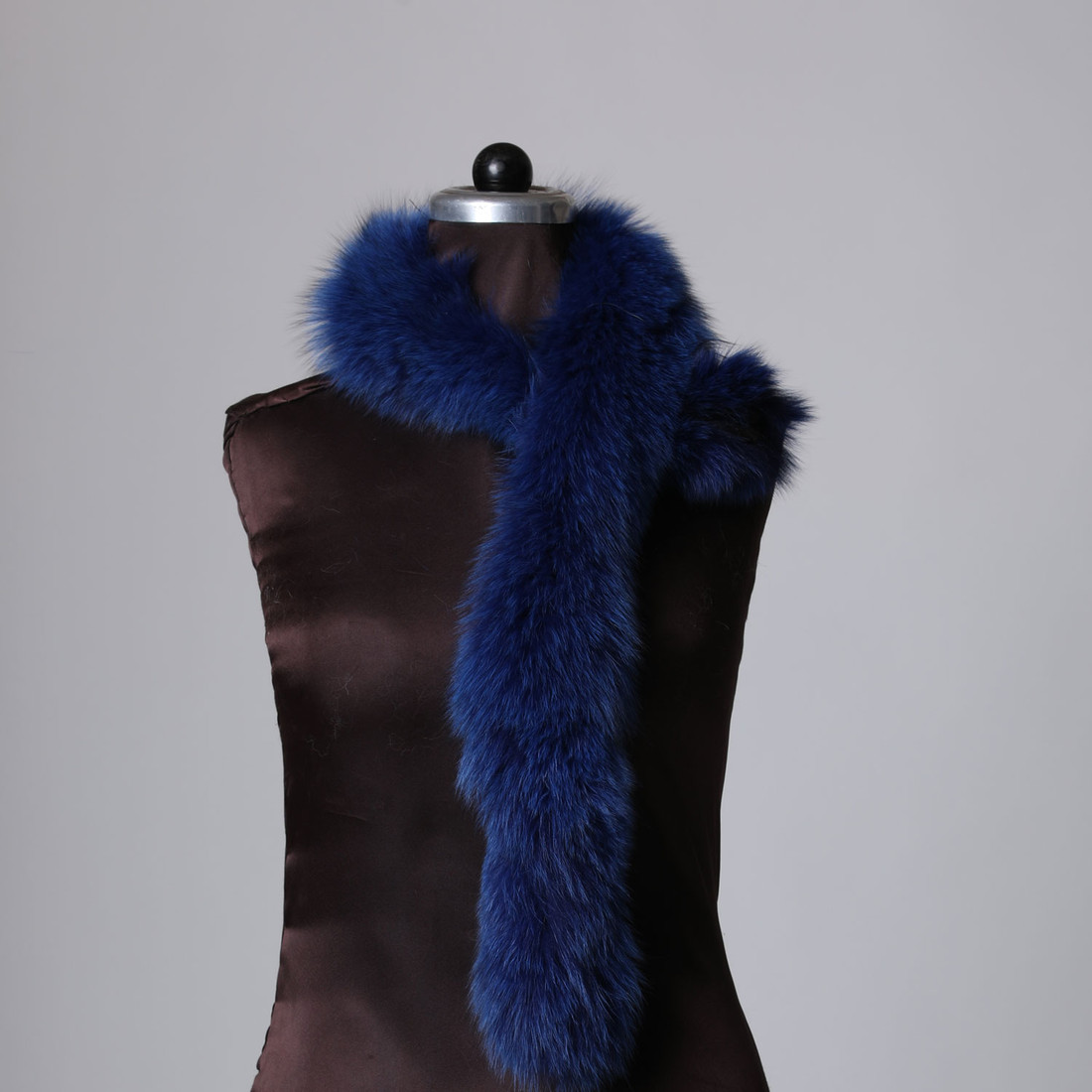 Sea Blue Fox Trim Dense Sea Blue Fox Trim Dense