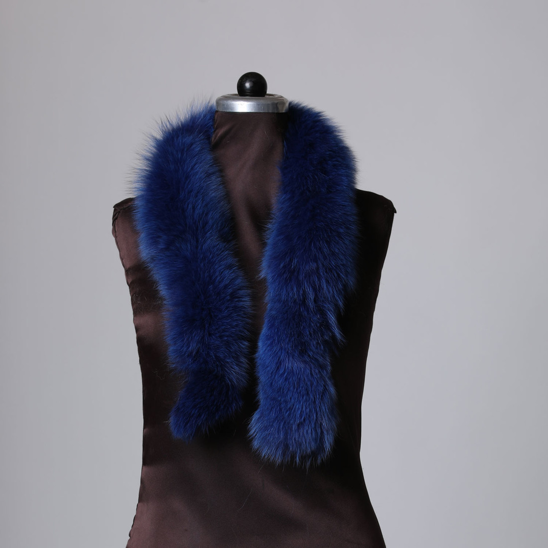 Sea Blue Fox Trim Dense Sea Blue Fox Trim Dense