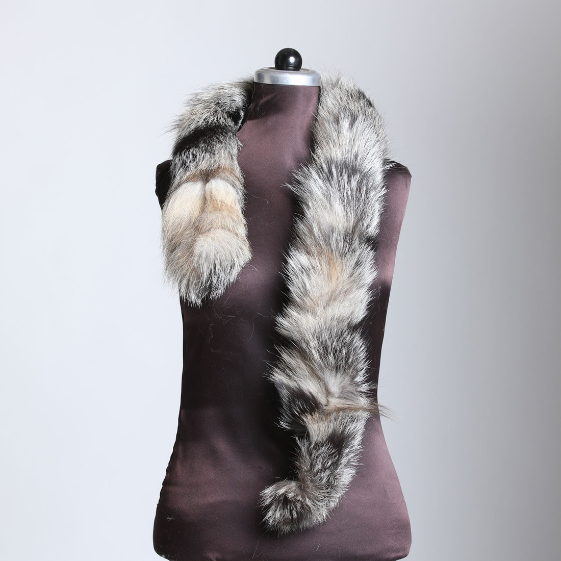 Crystal Silver Fox Trim