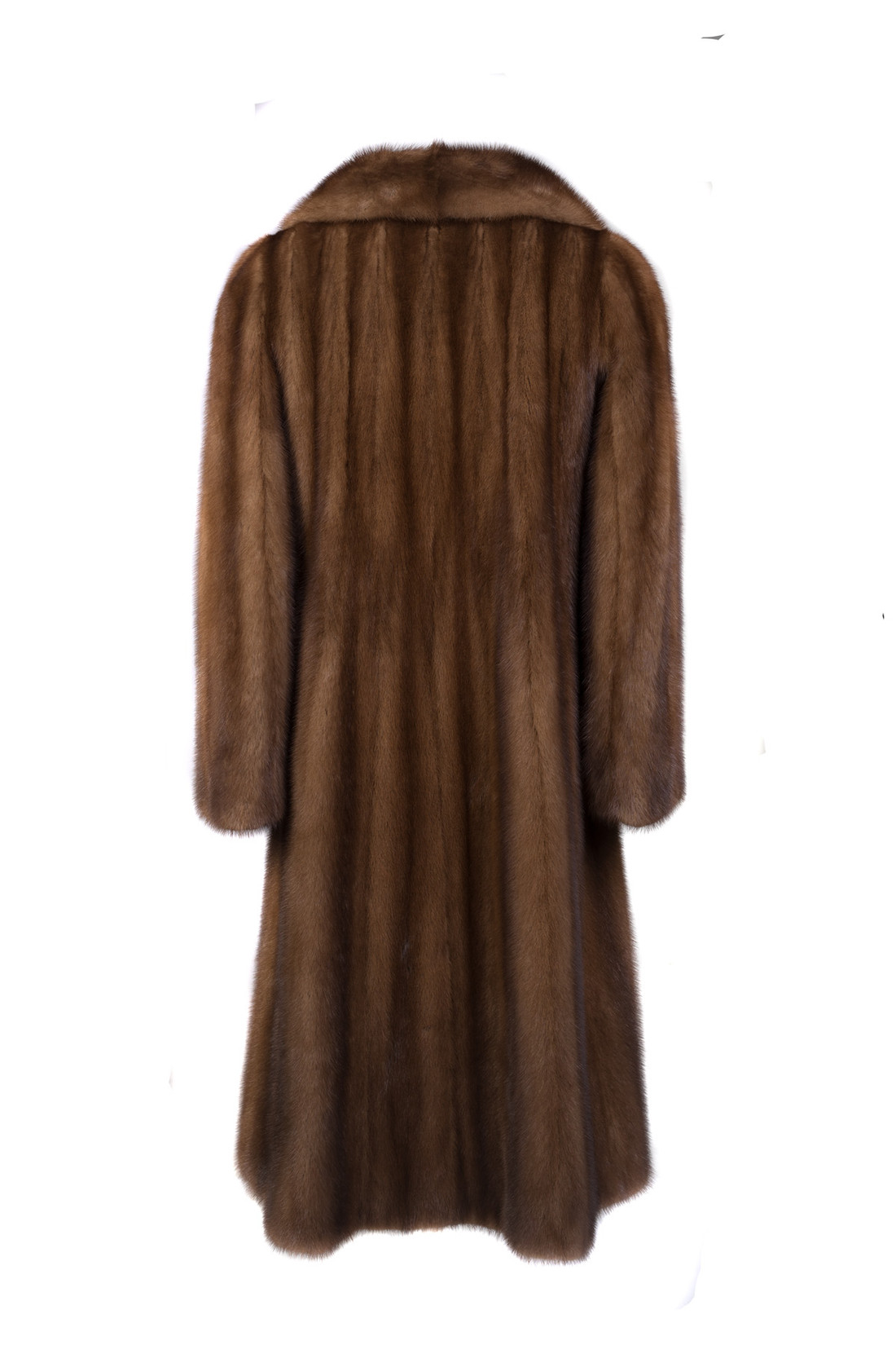 Demi Buff Mink Fur Coat Fully Let out
