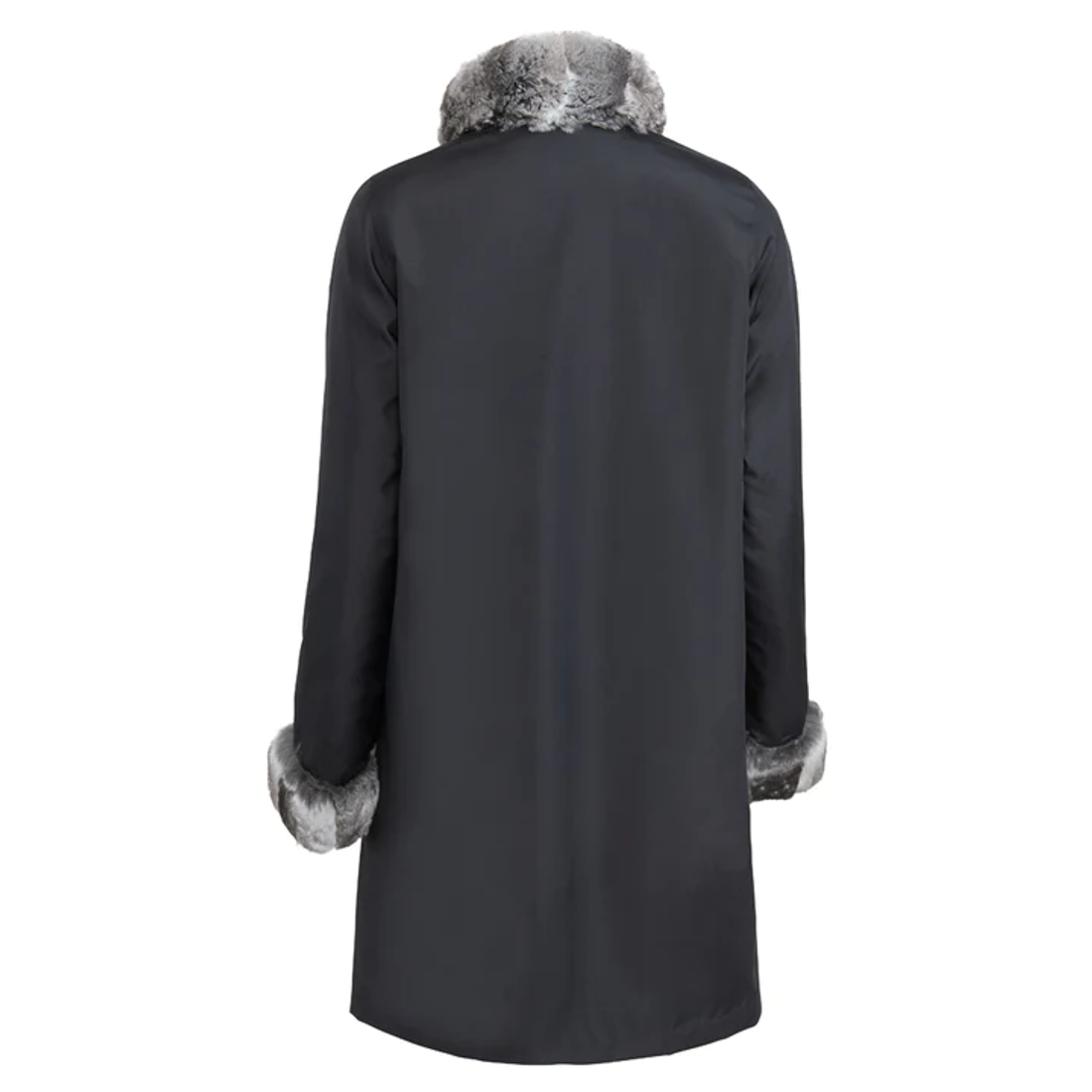 Reversible Mink Chinchilla Fur Coat Reversible Mink Chinchilla Fur Coat