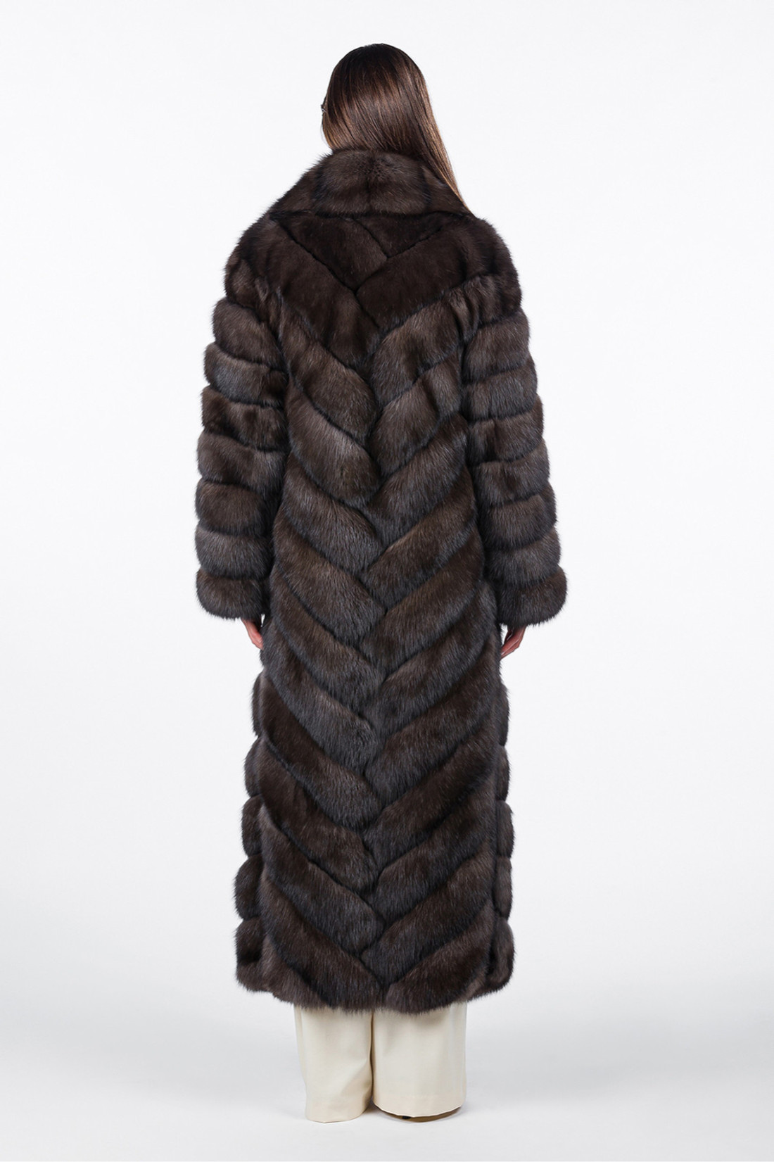 Long Sable Fur Coat Ragnell