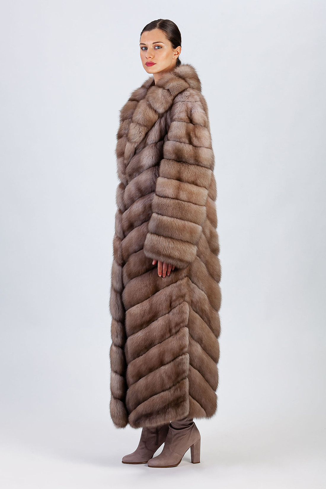 Long Sable Fur Coat Seija Long Sable Fur Coat Seija