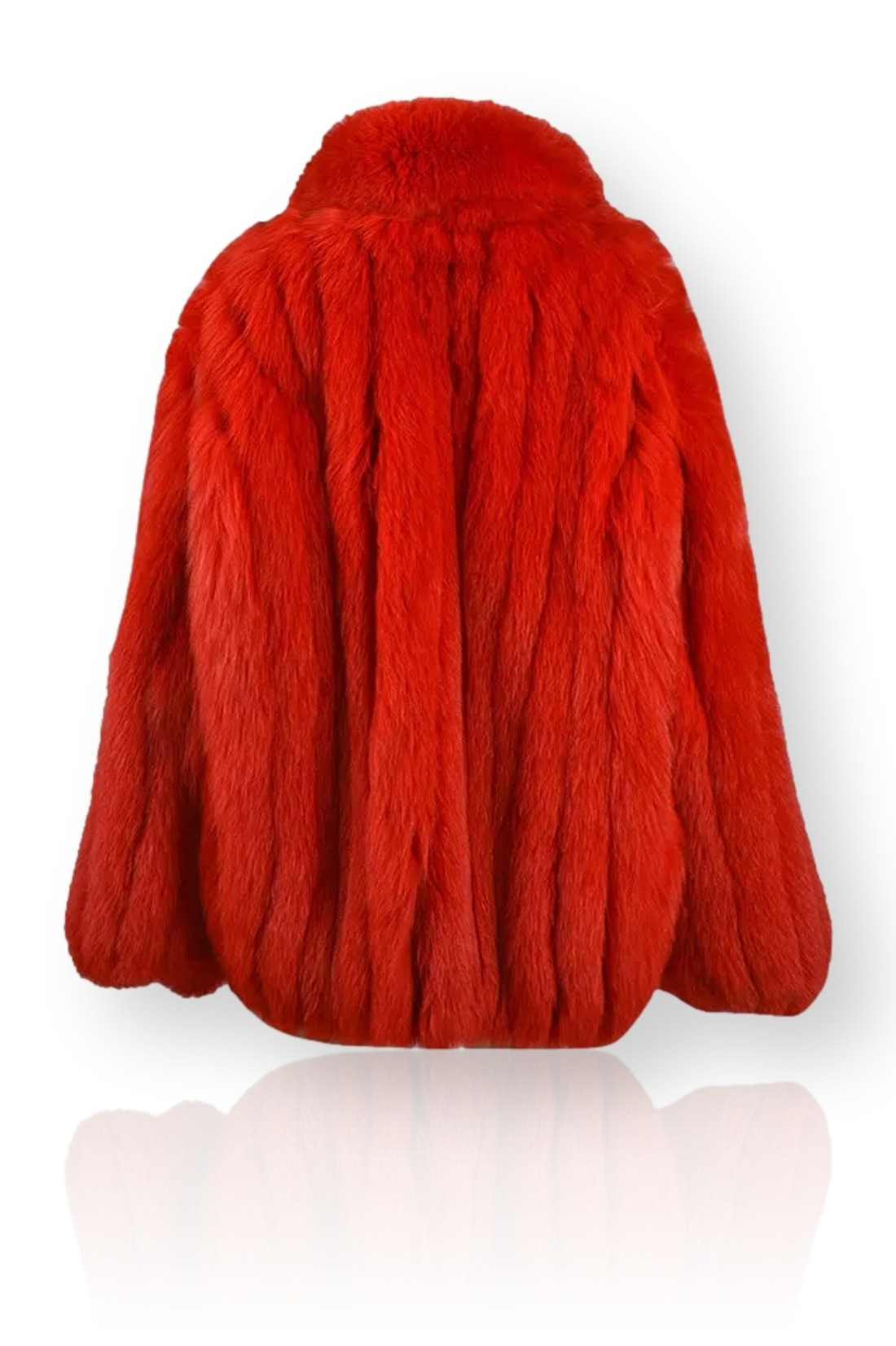 Men's Red Fox Bomber rear view