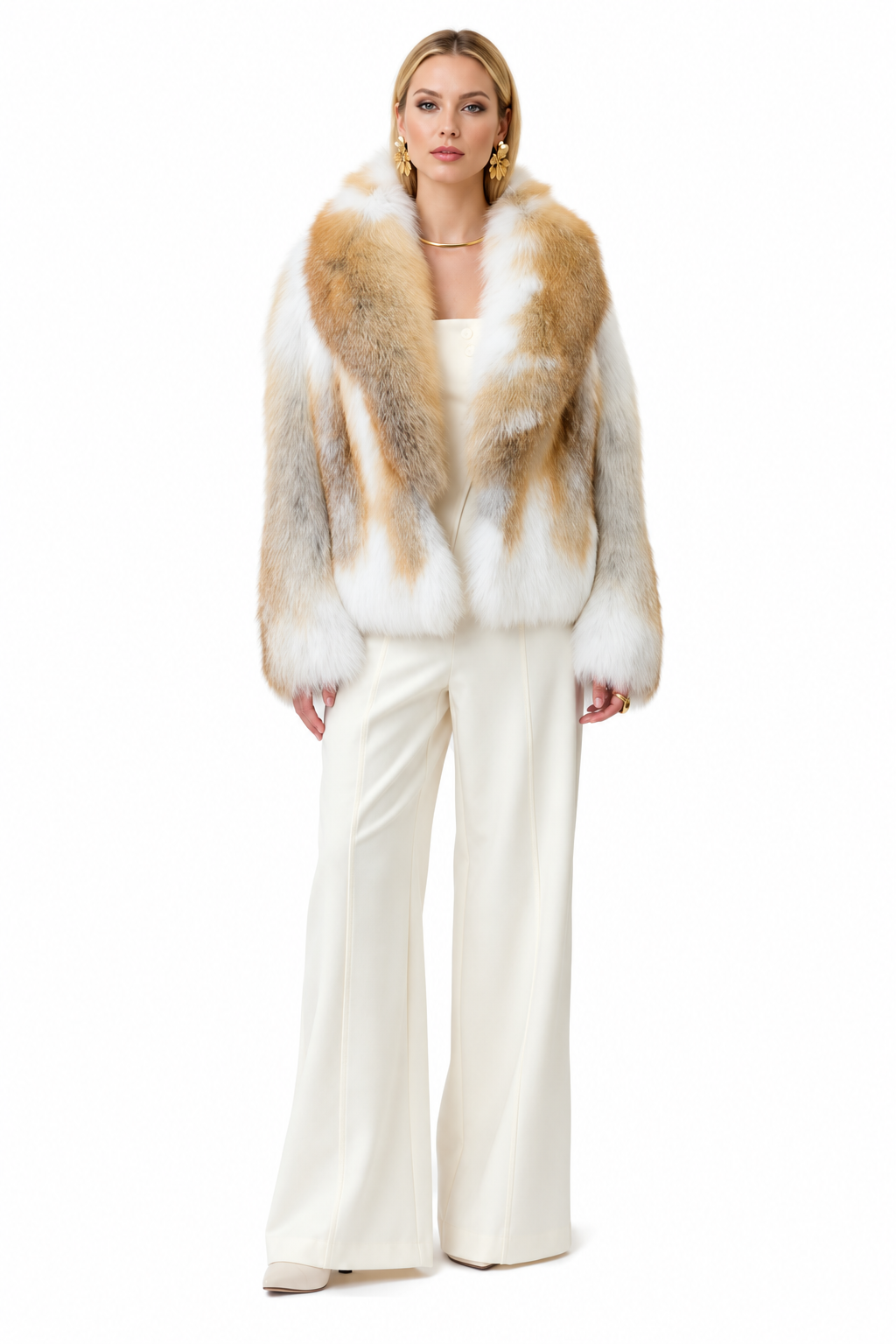 Fox Fur Coat Sunkiss 