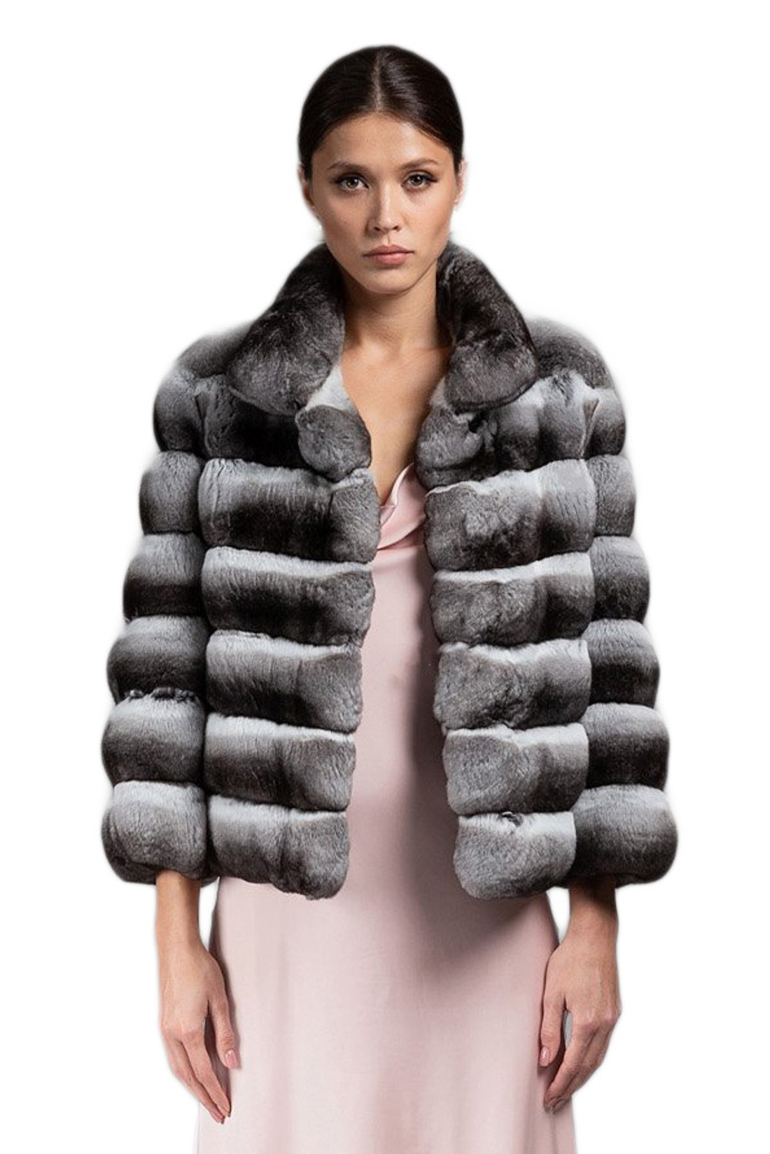  Chinchilla Fur Jacket  Odilia