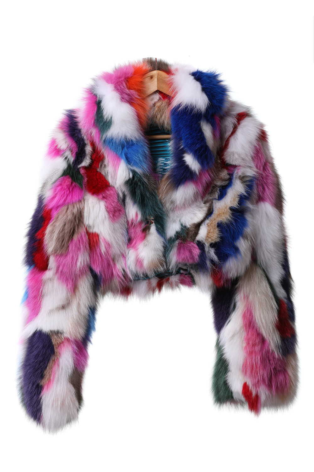 Multicolor Fox Bolero 