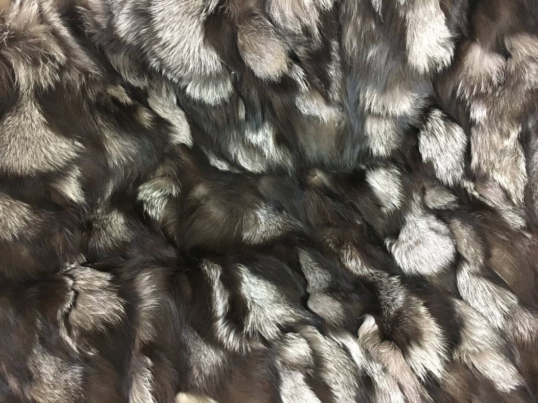 Iceberg Fox Fur Blanket