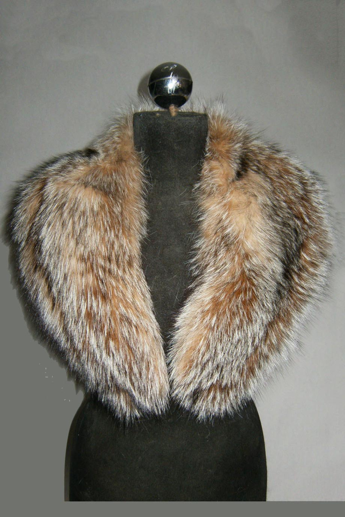 Crystal Fox Fur shawl  Collar Women's Crystal Fox Fur shawl  Collar Women's
