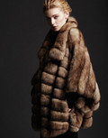 Royal Sable Fur Cape