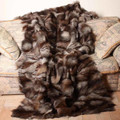 Crystal Fox  Paws  Fur Blanket Throw Crystal Fox  Paws  Fur Blanket Throw