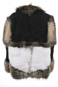 Black Persian Lamb and Fox Fur coat Black Persian Lamb and Fox Fur coat