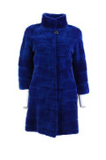 deep blue mink fur coat deep blue mink fur coat