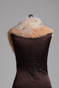 Spotted Fox  Fur  Collar