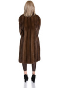 Brown Mink Fur Coat Fully Let out Brown Mink Fur Coat Fully Let out