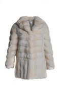Off White Chinchilla Fur Coat Off White Chinchilla Fur Coat