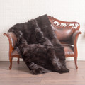 Chocolate Fox  Fur Fur Blanket Throw Cover