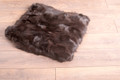 Chocolate Fox  Fur Fur Blanket Throw Cover Chocolate Fox  Fur Fur Blanket Throw Cover