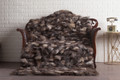 Crystal  Fox  Fur Fur Blanket Throw Cover Crystal  Fox  Fur Fur Blanket Throw Cover