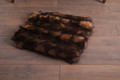 Dual Tone Brown  Fox  Fur Fur Blanket Throw Cover Dual Tone Brown  Fox  Fur Fur Blanket Throw Cover