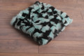 Green And Black Fox  Fur Fur Blanket Throw Cover Green And Black Fox  Fur Fur Blanket Throw Cover
